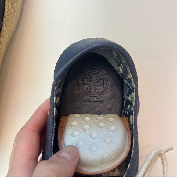 Tory Burch Platform Espadrille Sneakers, Size 7.5 - Picture 8 of 8